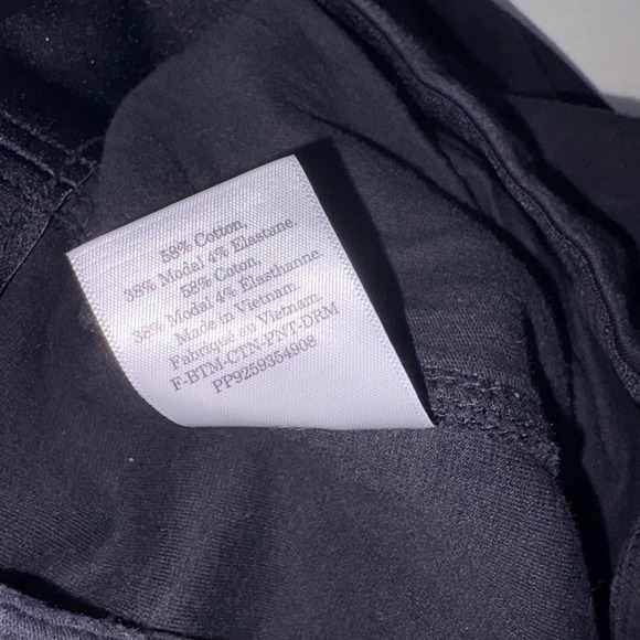 Everlane Black Dream Pant Elastic Waist Pintuck Tapered Trouser XL - Picture 6 of 14